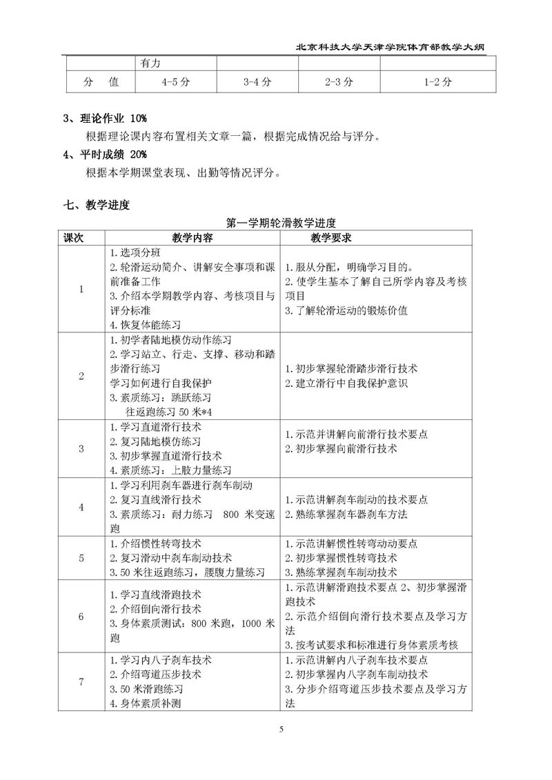 英国beat365官方网站体育部教学大纲